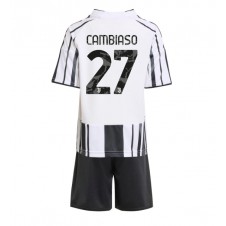 Juventus Andrea Cambiaso #27 Hjemmedraktsett Barn 2025-26 Kortermet (+ korte bukser)